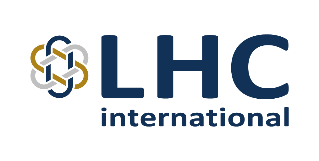 LHC International logo